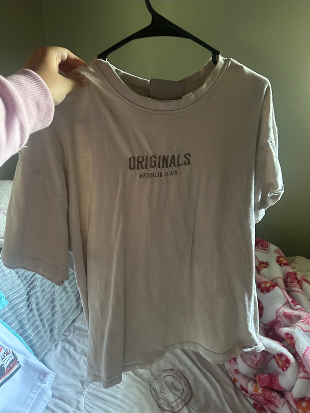Brooklyn Cloth Kids Cream 'Originals' Short Sleeve Tee